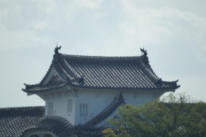 姫路城　西の丸の避雷針