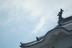 姫路城天守の避雷針